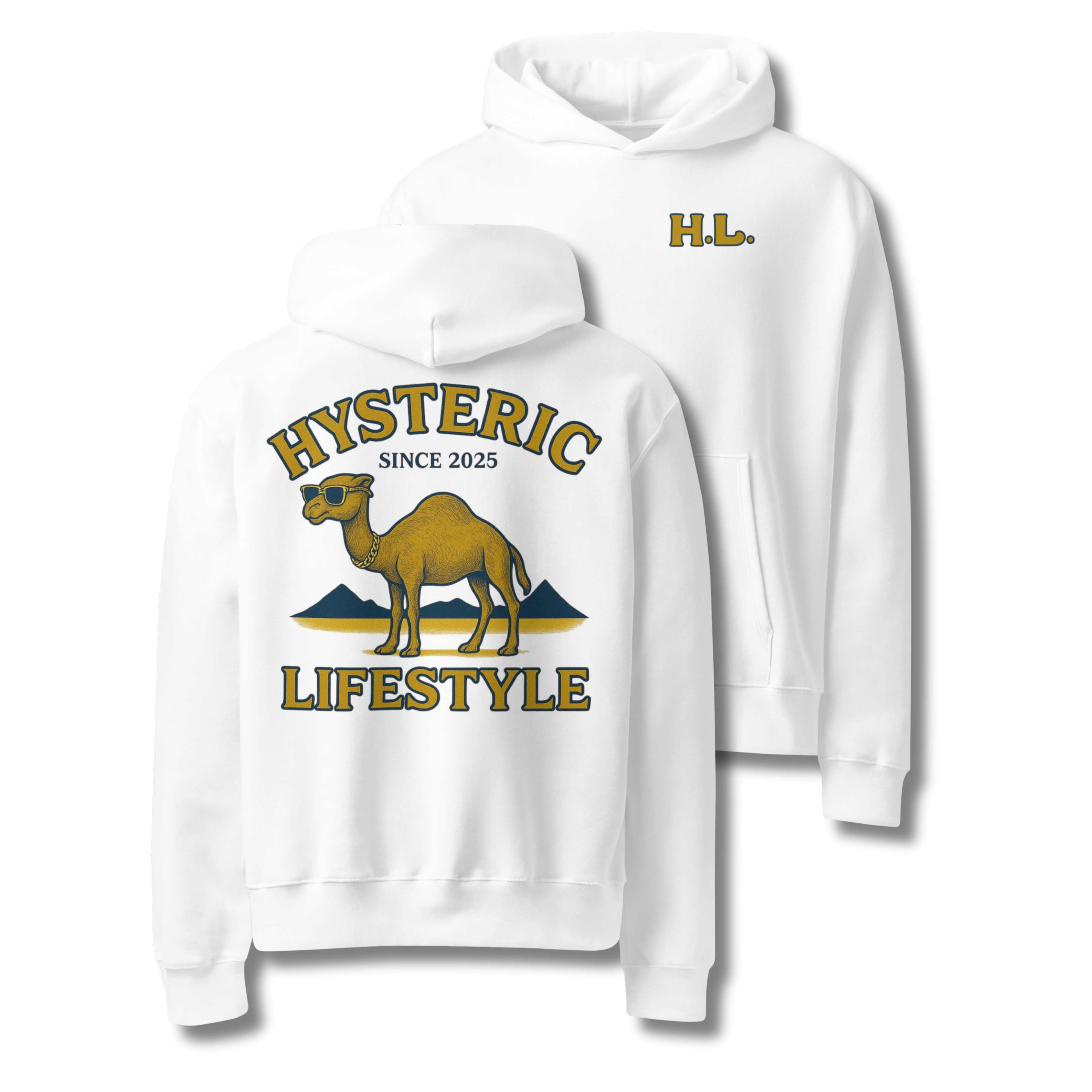 H.L. Camel Oversized Hoodie