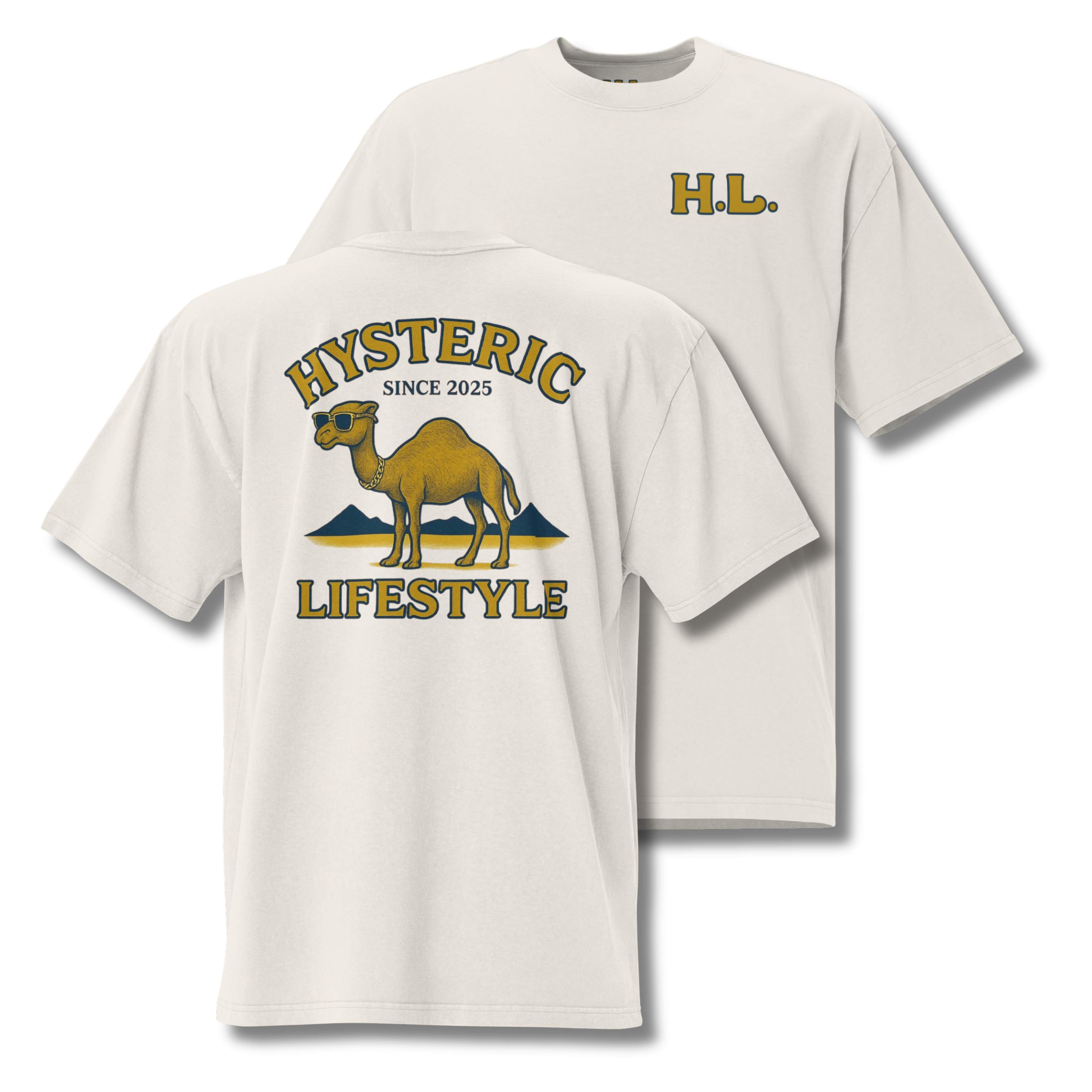 H.L. Camel Oversized PREMIUM T-Shirt