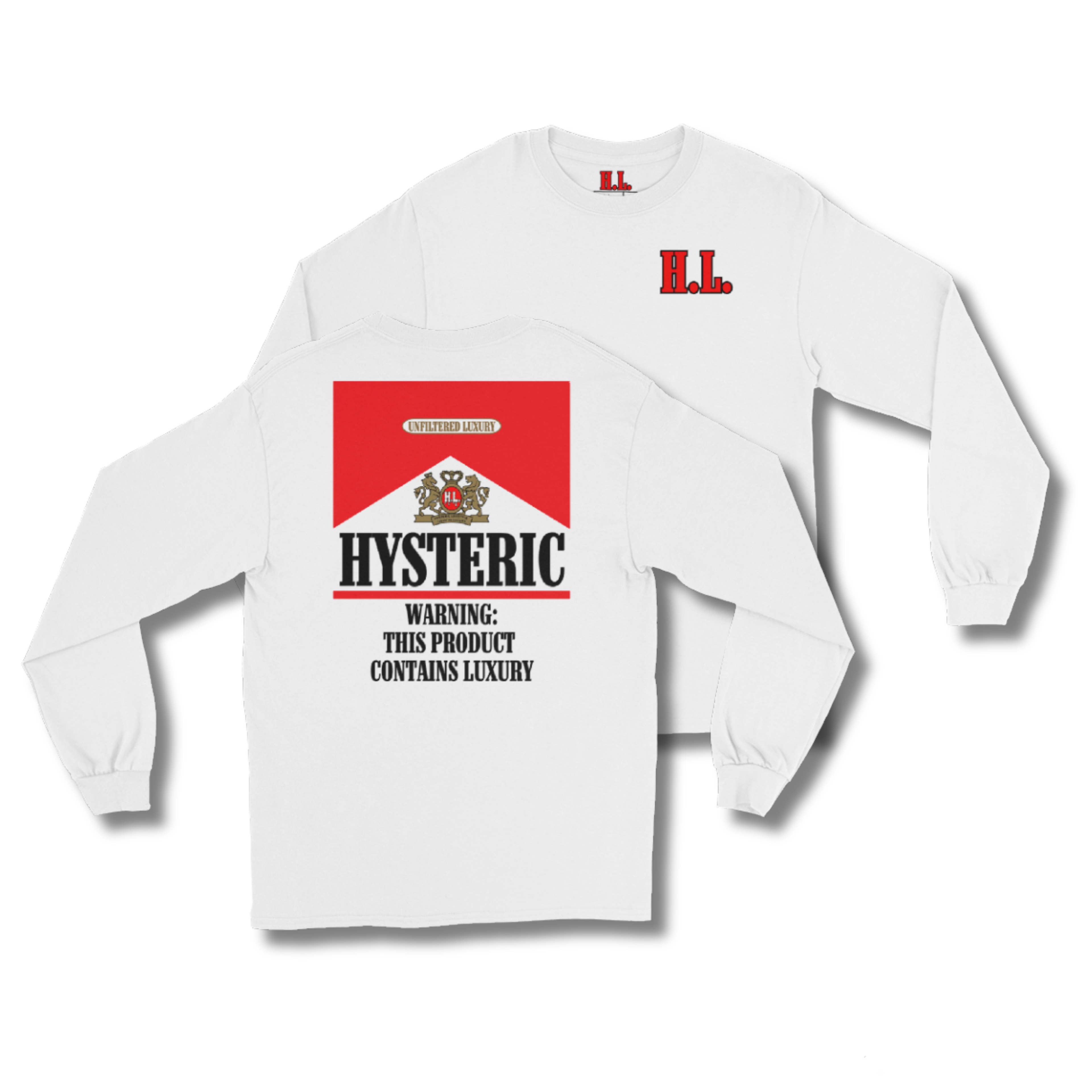 H.L. Marlboro Rojo Long Sleeve Shirt