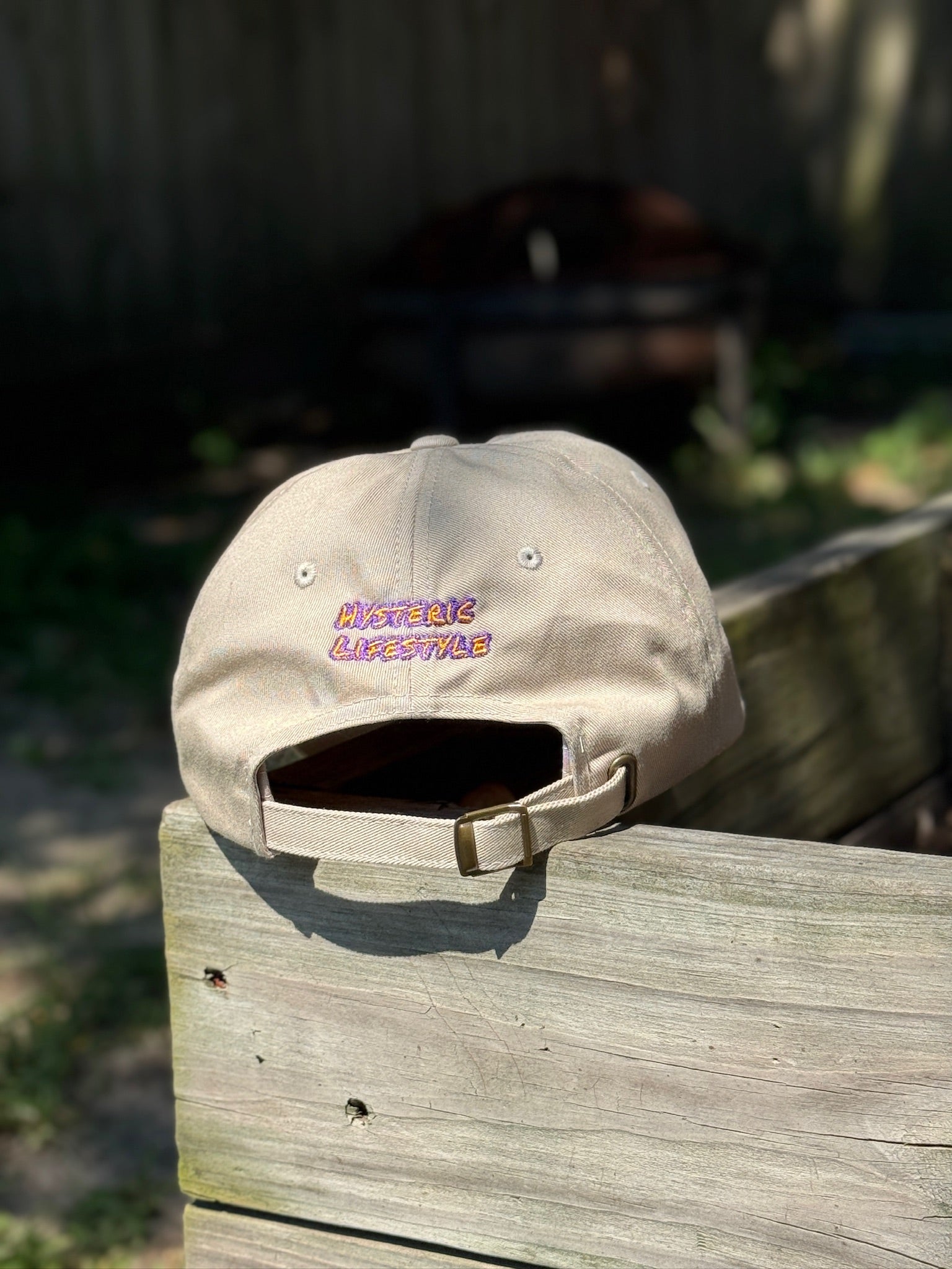H.L LSU Dad hat