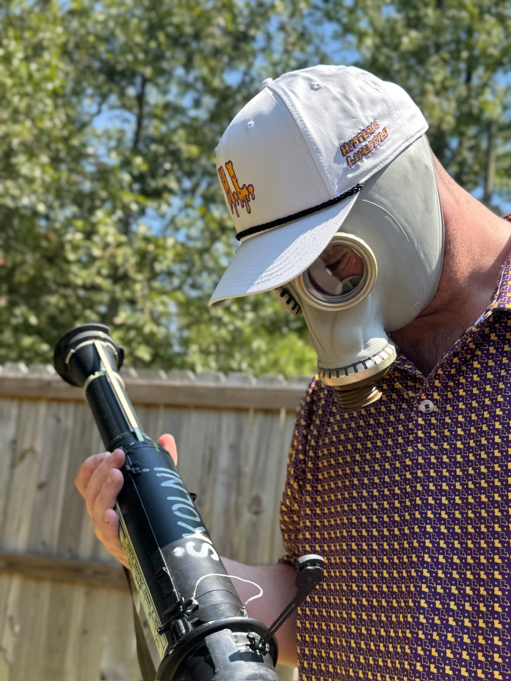 H.L. LSU Classic rope cap