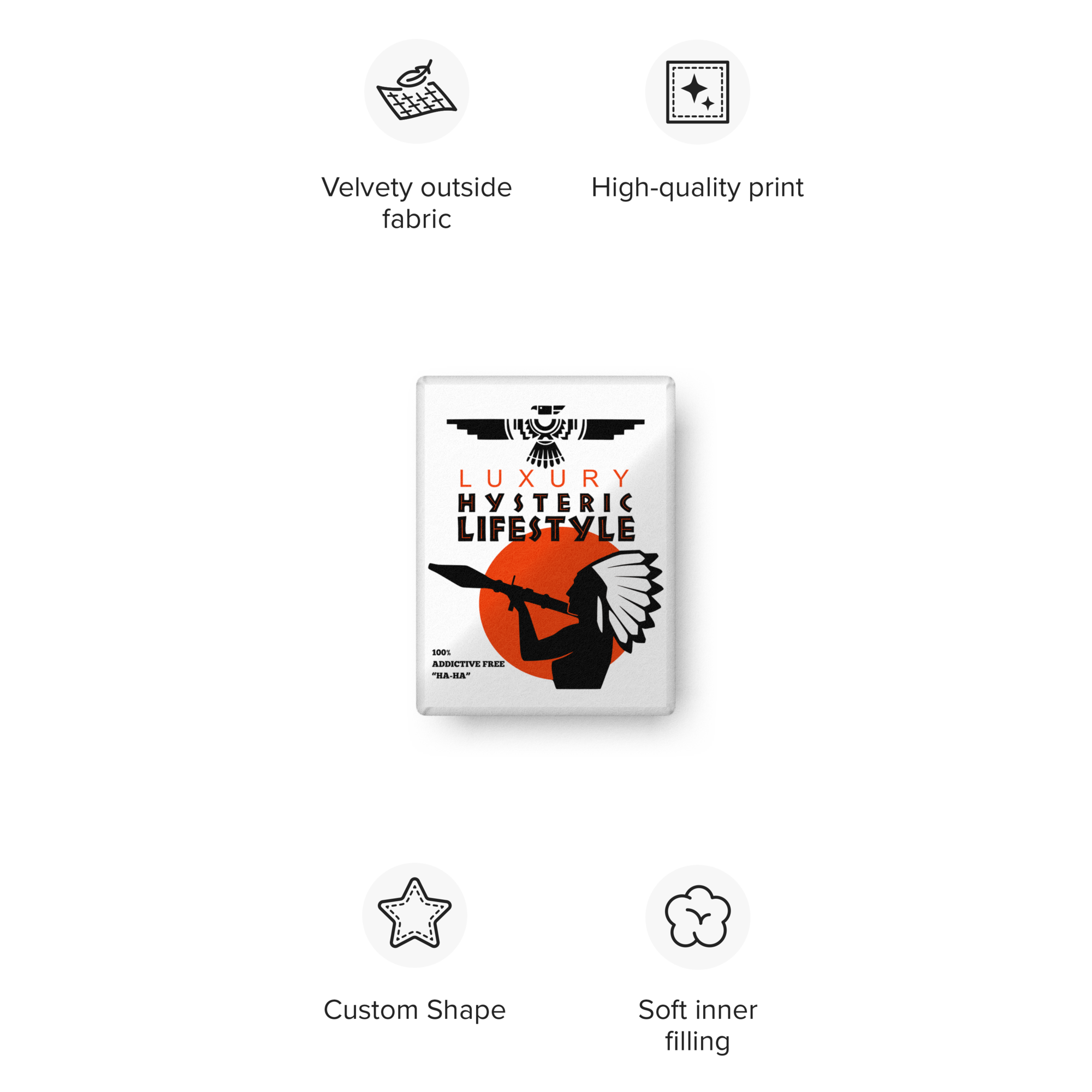 H.L. American Spirit RPG Pillow