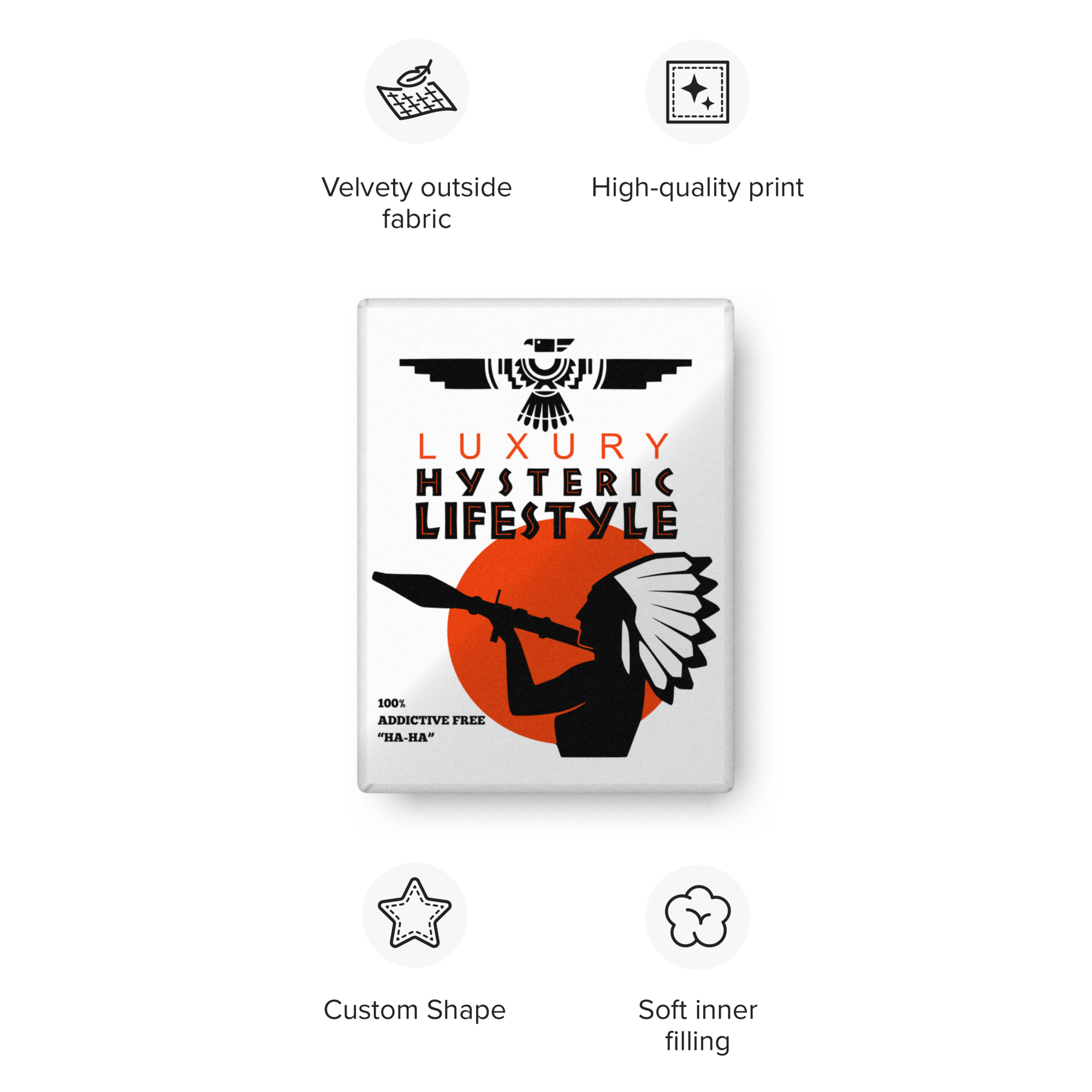 H.L. American Spirit RPG Pillow